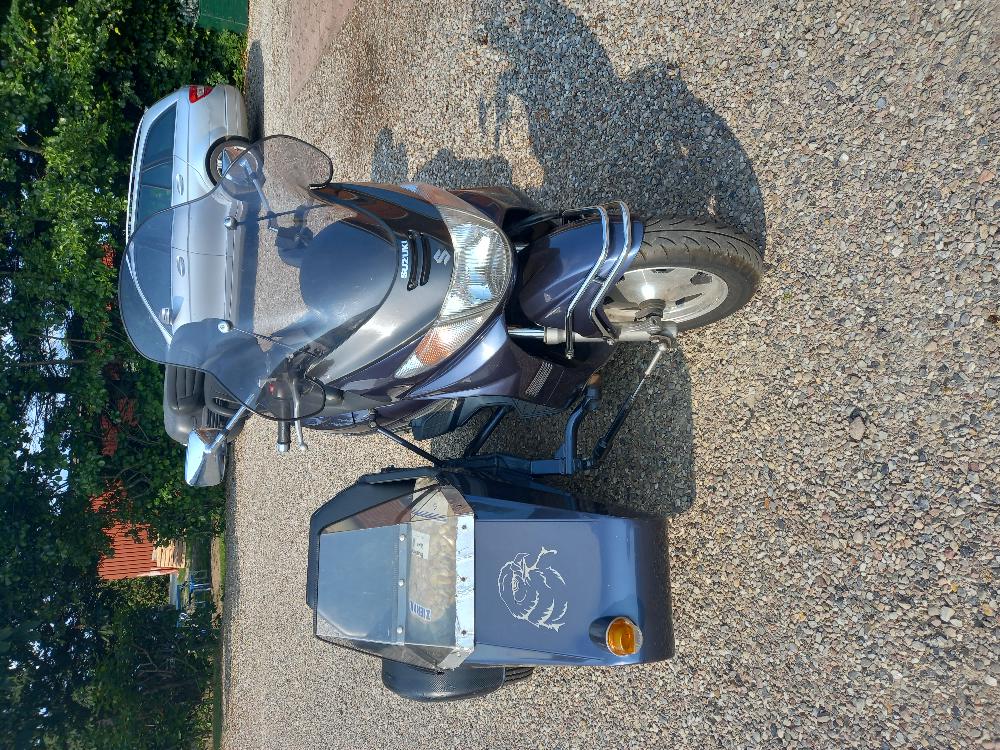 Motorrad verkaufen Suzuki Burgmann 400 Gespann Ankauf